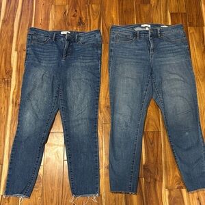 Sofia by Sofia Vergara Dark Blue Skinny Jeans - 2x size 6